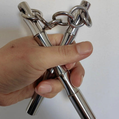 Portable Solid Steel Double Stick for Personal Safety