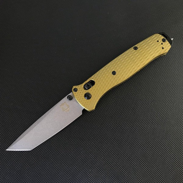 Liome Aluminum Grip Folding Tactical Knife for Camping and Survival EDC Tool
