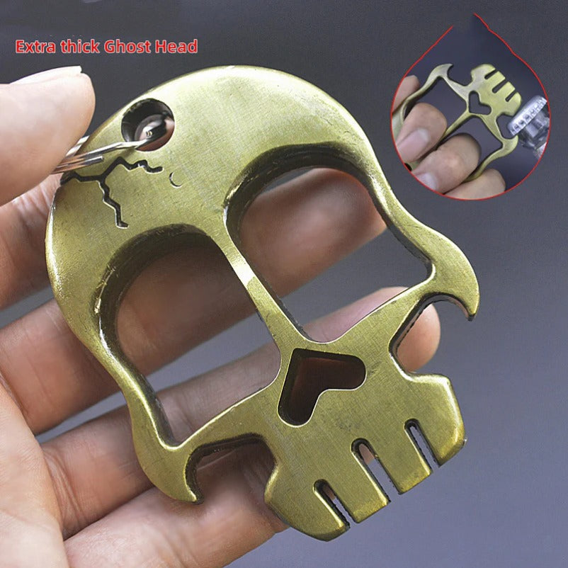 Weighted Two Finger Defender Knuckle Duster for Protection