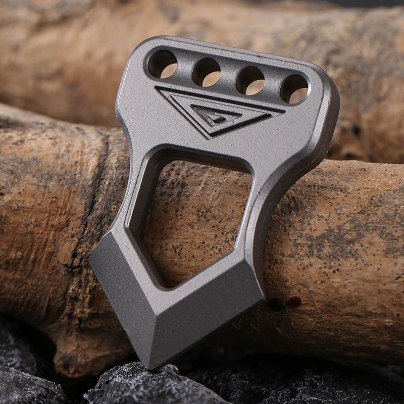 Decorative Mini Knuckle Duster Pendant for Personal Safety