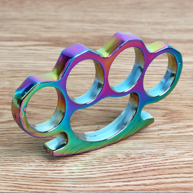 DazzleGuard Knuckle Duster and Window Breaker for Safety and Defense
