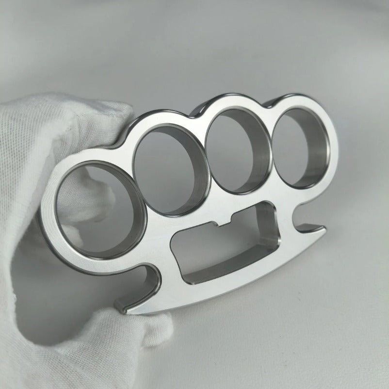 Steel Knuckle Duster Classic Design with Integrated Window Breaker