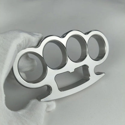 Steel Knuckle Duster Classic Design with Integrated Window Breaker
