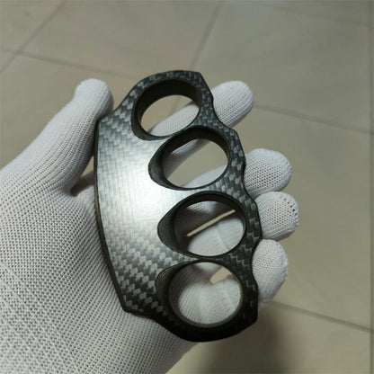 Carbon Fiber Defense Gear Knuckle Duster for Reliable Protection
