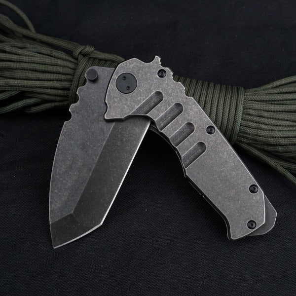 G10 Handle Tactical Folding Knife with 9cr18mov Blade for Outdoor Camping Gear