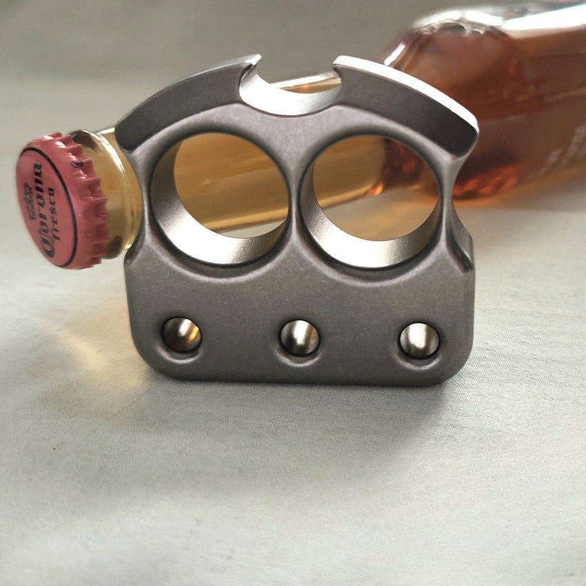 Alloy Guard Bottle Opener with Knuckle Duster
