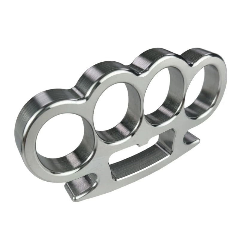 Steel Knuckle Duster Classic Design with Integrated Window Breaker