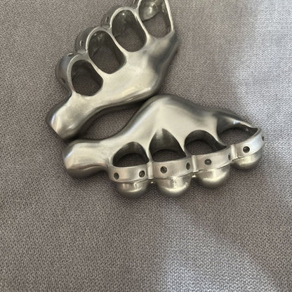 Steel Knuckle Duster for Left and Right Hand Self-Defense EDC Gear