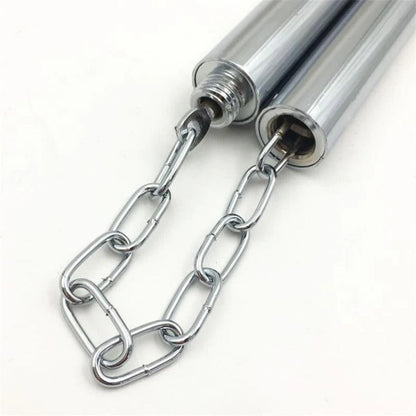 Outdoor Self-Defense Steel Nunchaku with Dual Utility