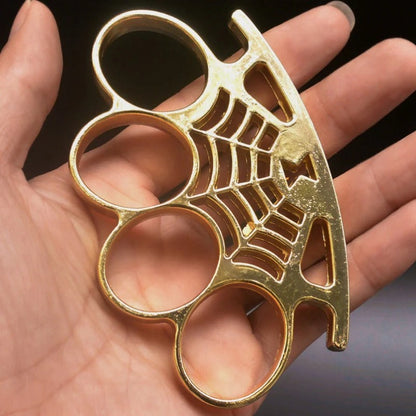Metal Brass Knuckle Duster by WebGuard for Window Breaking Protection