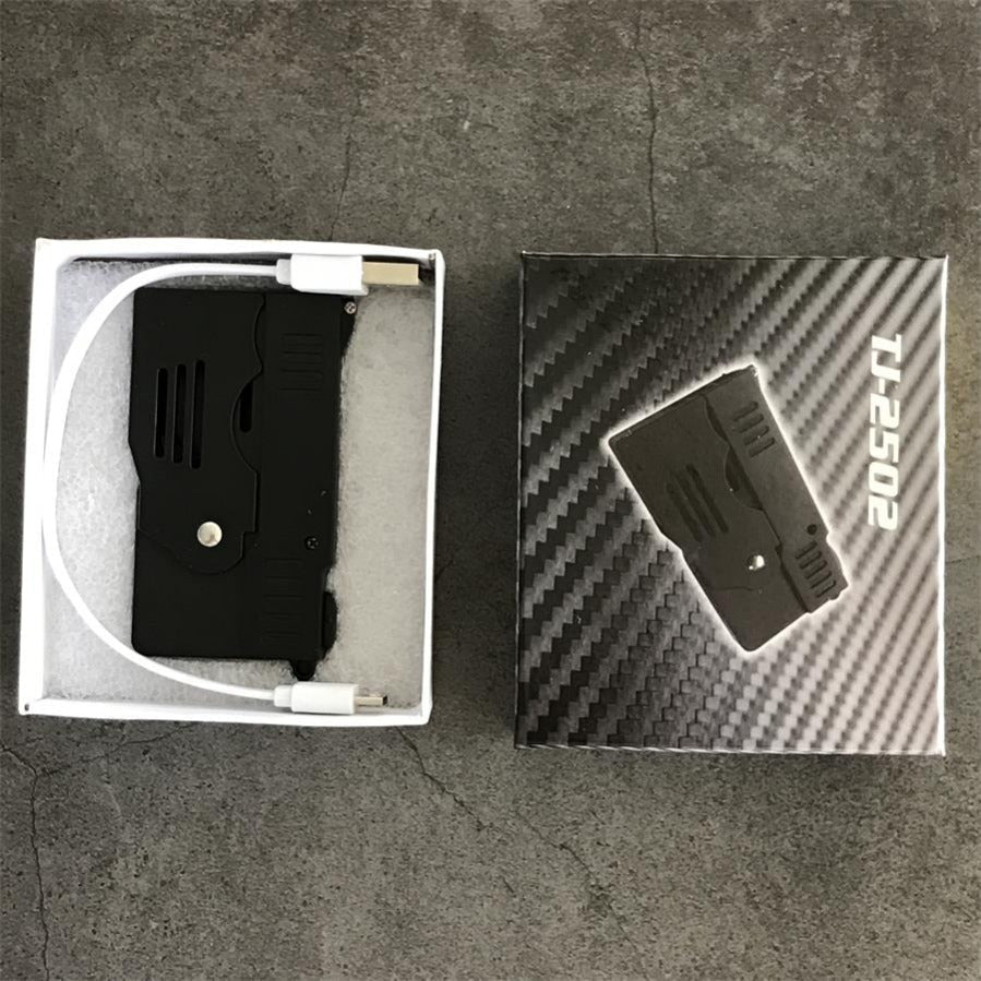 Compact Foldable Stun Device for Everyday Self-Defense