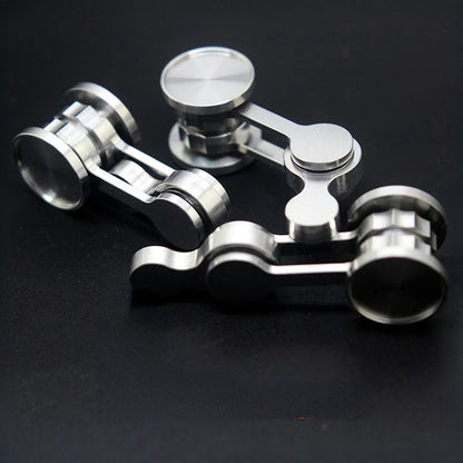 Knuckle Duster Chaos Hand Spinner Made from Durable Stainless Steel