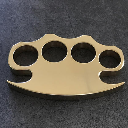 Brass Self-Defense EDC Knuckle Duster with Smooth Polished Surface