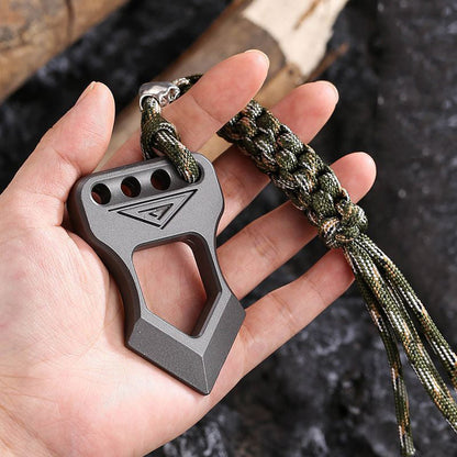 Decorative Mini Knuckle Duster Pendant for Personal Safety