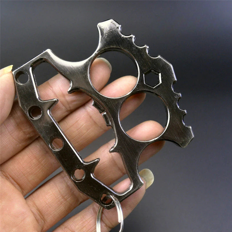 FistOpener Knuckle Duster with Built-In Beer Bottle Opener