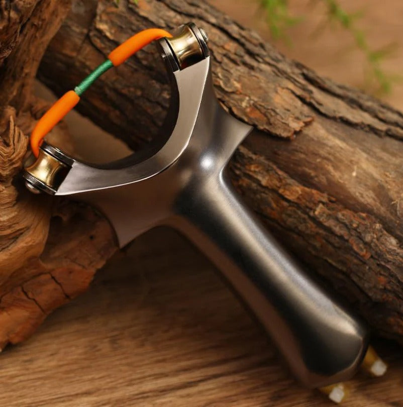 Aluminum Alloy PulseShot Slingshot Ideal for Shooting and Fishing