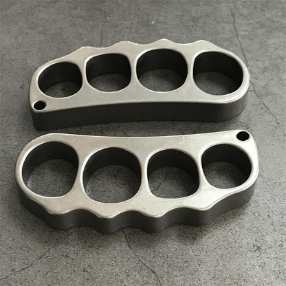 Precision Crafted Titanium Pea Knuckle Duster for Everyday Carry