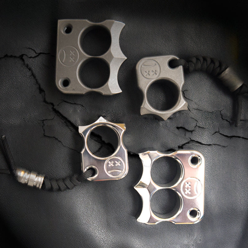 TC21 Titanium Knuckle Duster Survival Fist Tool