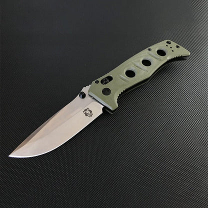 Liome G10 Grip Folding Knife for Outdoor Survival and Everyday Carry