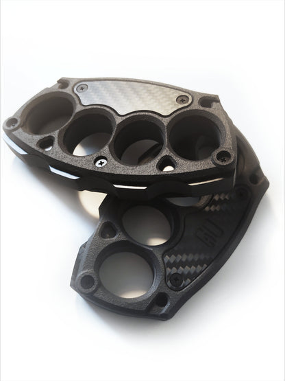 Carbon Fiber Tiger Claw Knuckle Protector Duster
