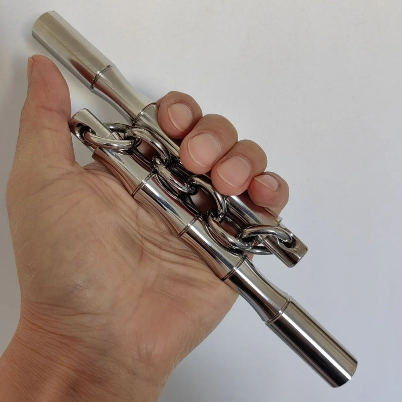 Portable Solid Steel Double Stick for Personal Safety