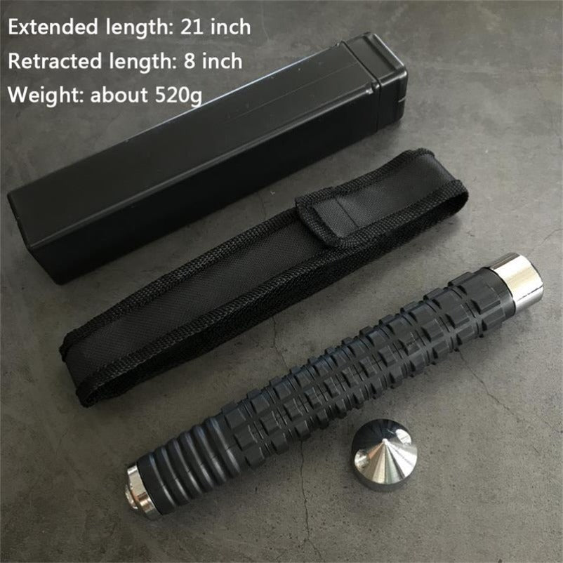 Portable Self-defense Baton with Expandable Features