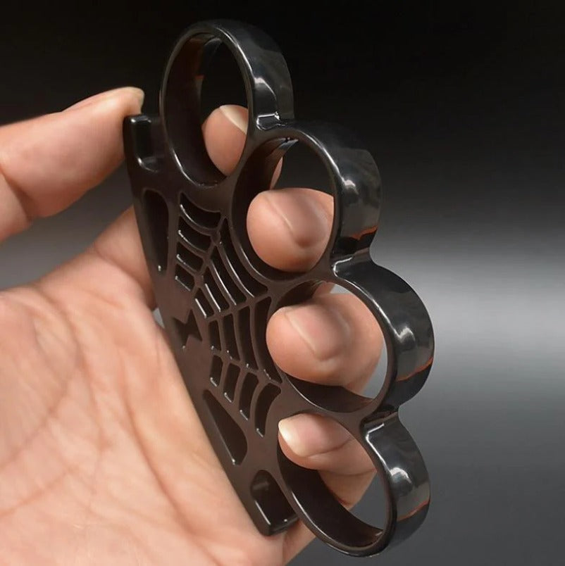 Metal Brass Knuckle Duster by WebGuard for Window Breaking Protection