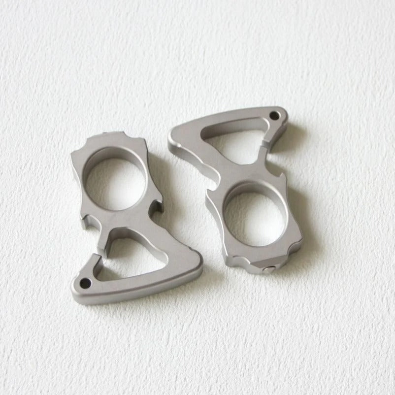 304 Steel Quick-Hang Knuckle Duster for Personal Protection