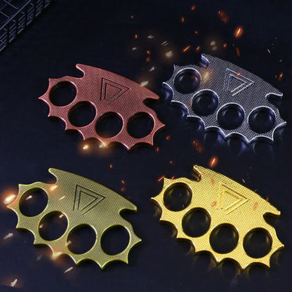 Portable Self-Defense Knuckle Duster for EDC Emergencies