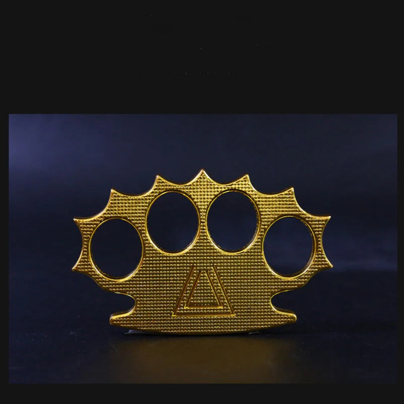 Portable Self-Defense Knuckle Duster for EDC Emergencies