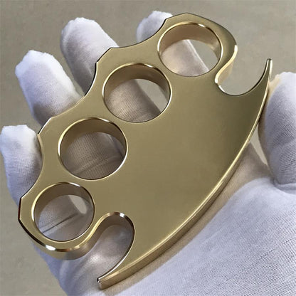 Brass Self-Defense EDC Knuckle Duster with Smooth Polished Surface