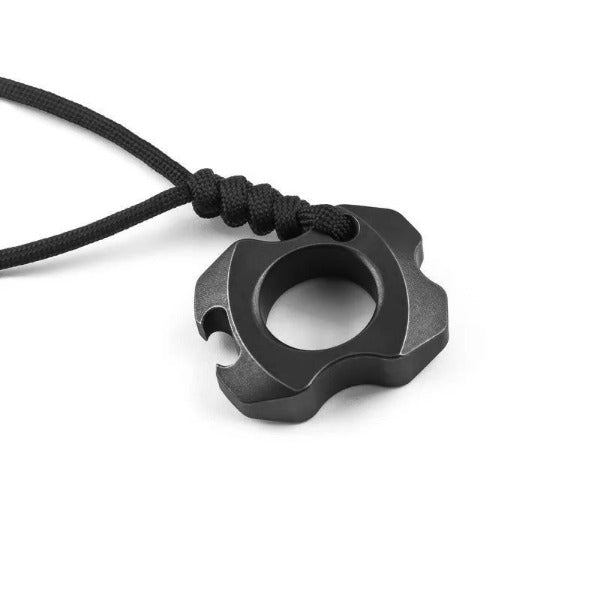Handfire Mini Titanium Knuckle Duster Dual-Function Bottle Opener