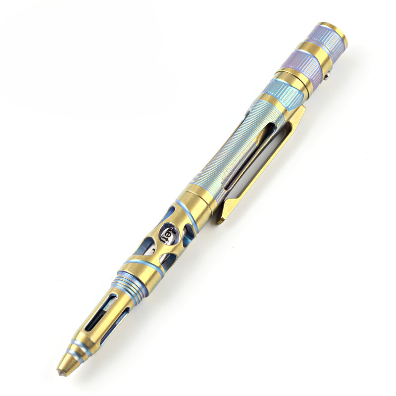 Precision Crafted Titanium Tactical Pen Light for EDC