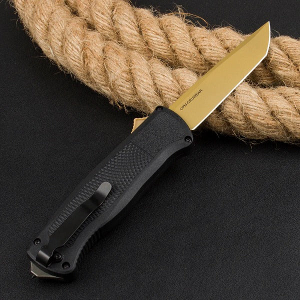 Carbon Fiber Nylon Tactical Knife for Pocket Carry Outdoor Hunting Adventures