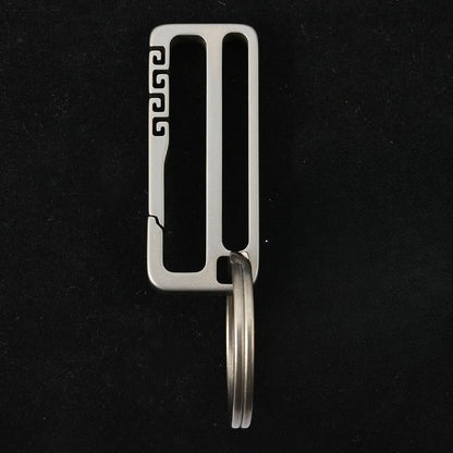 Titanium Clip Key Securer for Men