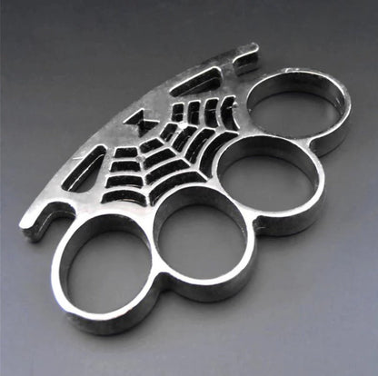 Metal Brass Knuckle Duster by WebGuard for Window Breaking Protection