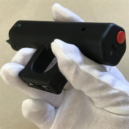 Self-Defense Stun Gun with Multi-Function Knuckle Duster Tool