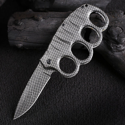 Knuckle Duster Tactical Folding Knife for Everyday Carry