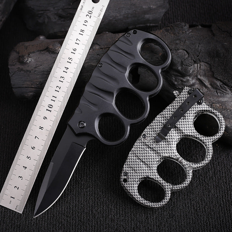 Knuckle Duster Tactical Folding Knife for Everyday Carry