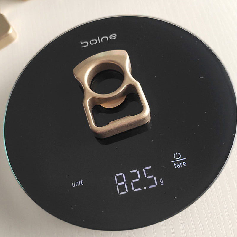Brass Knuckle Duster with Bottle Opener