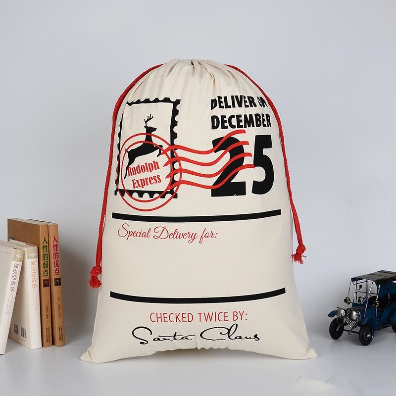 Sustainable Organic Cotton Bag with Drawstring for Eco Protection