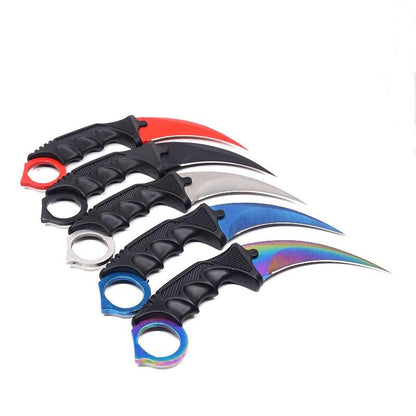 Portable Outdoor Claw Knife for Self-defense and Camping