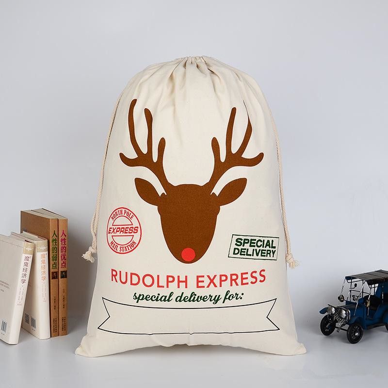 Sustainable Organic Cotton Bag with Drawstring for Eco Protection