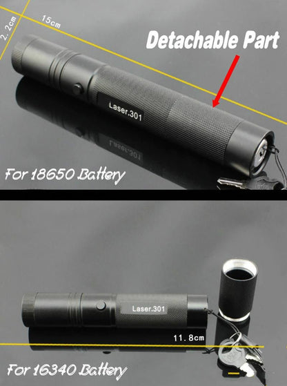 Advanced Military Green Laser Pen Set for Targeting and Navigation