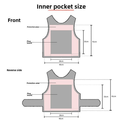 Tactical Outdoor Bulletproof Vest for Personal Protection